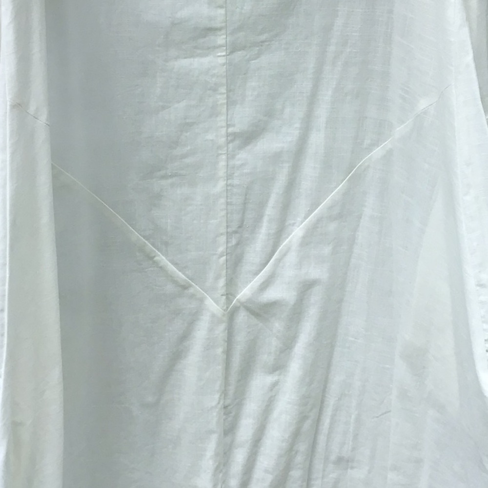 Dubgee by Whoopi White Cocoon 3/4 Sleeve Oversized Dress - Picture 7 of 10